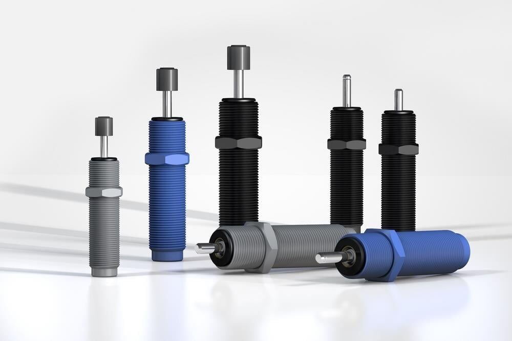 EXPFLEX HAC 2020-2 20mm Strk M20x1,5 Fixlenmiş Darbe Emici Yaysız