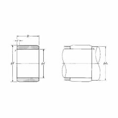 NTN 1R110X125X40 İç halkalar