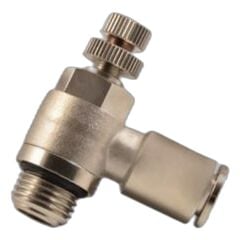 EXPFLEX MNSE Serisi metal piston üstü kısmalı dirsek 3/8'' Pnömatik Valf MNSEG08-03