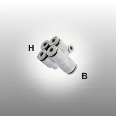 EXPFLEX JKQ2UD 04-06 1622-06-04 Mm Mini Tip Dörtlü Dağıtıcı (düşürücü)