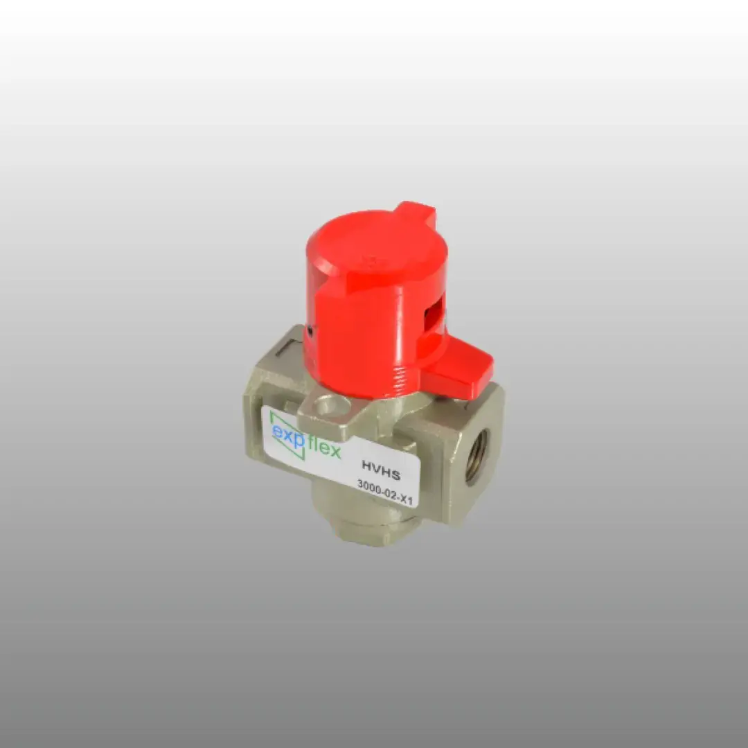EXPFLEX HVHS4000-04-X1 1/2 3-2 Manuel On-of Valf
