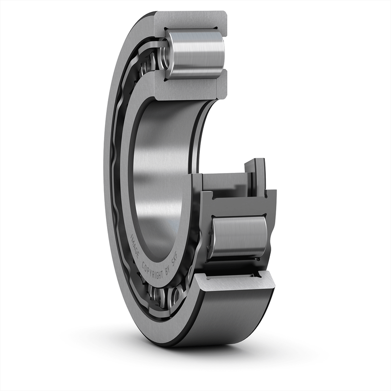 SKF NUP317-EC J Makaralı Rulman (Dış Çap 180mm - Genişlik 41mm)