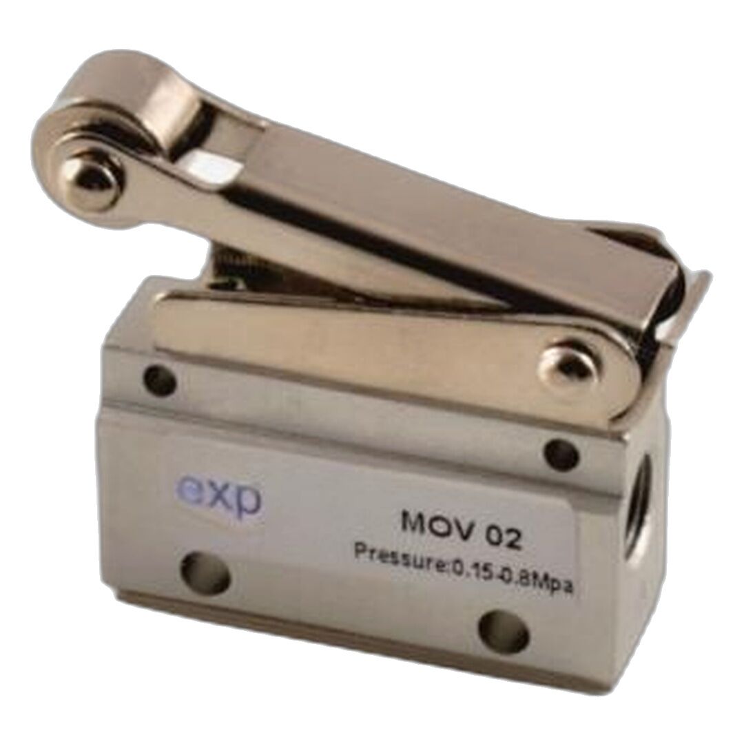 EXPFLEX MOV-02 1/8'' 2 2 Makaralı N.K 1/8'' Pnömatik Valf MOV02