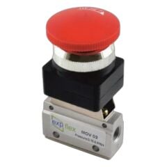 EXPFLEX MOV-03 1/8'' 2 2 Mantar Yay StopN N.K 1/8'' Pnömatik Valf MOV03