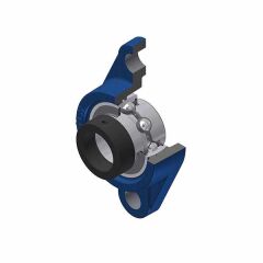 SNR Exfl307 Döküm Yataklı Rulman 2 Civata 38,10 Mm