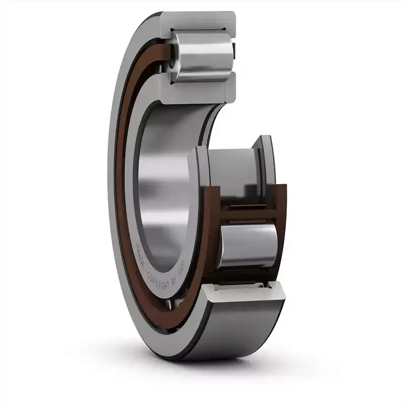 SKF NUP 204 EC-P/C3 Makaralı Rulman (Dış Çap 47mm - Genişlik 14mm)