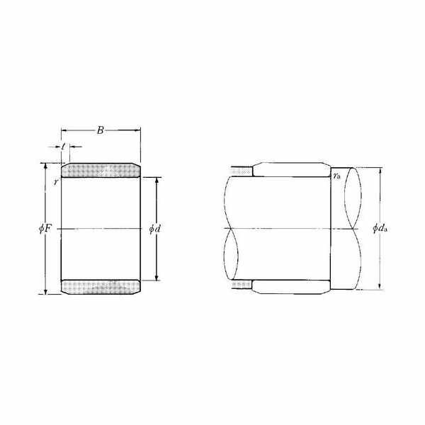 NTN 1R10X15X155 İç halkalar