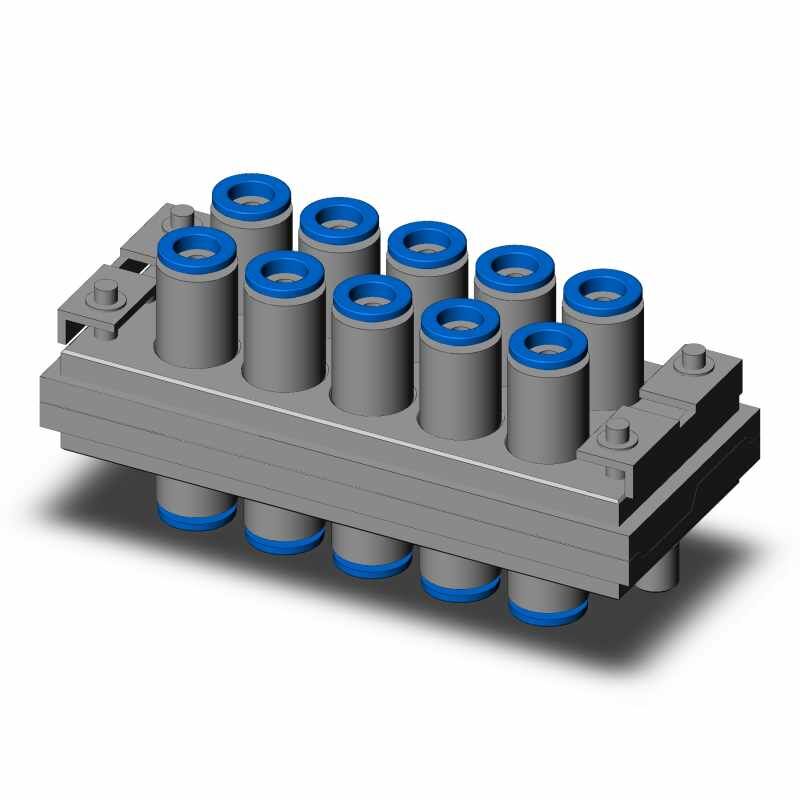 SMC Kdm Tek Dokunuşla Çoklu Konnektör Ø10mm KDM10-08