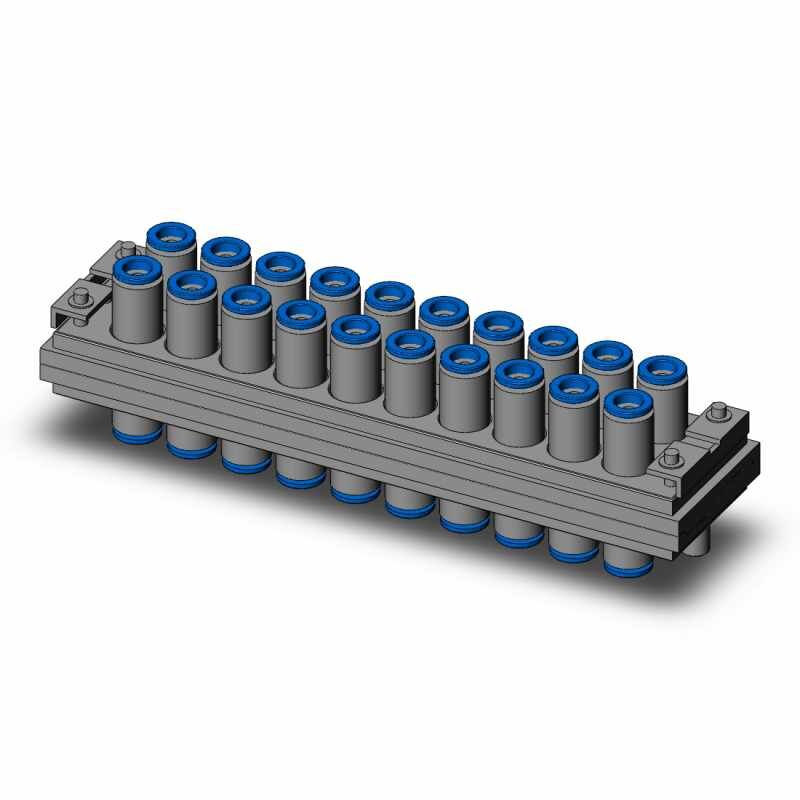 SMC Kdm Tek Dokunuşla Çoklu Konnektör Ø20mm KDM20-08