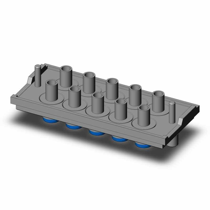 SMC Kdm Tek Dokunuşla Çoklu Konnektör Ø10mm KDM10P-06