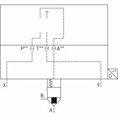 Rexroth R901150088 2 yollu kartuş valfleri Mantık elemanları - yönlü fonksiyon