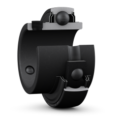 SKF YAR 214-2F/W64 Radyal Geçmeli Bilyalı Rulmanlar (Dış Çap 125mm - Genişlik 69,90 mm)