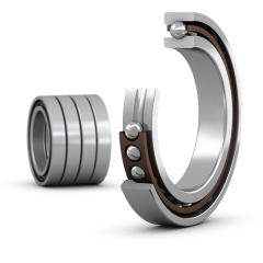 SKF 7011 CE/P4AQBCA Açısal Temaslı Bilyalı Rulman