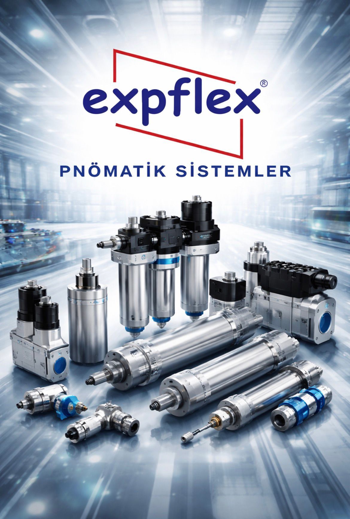 EXPFLEX SDV01 1564-1/8 Kısa Tip Telli Susturucu