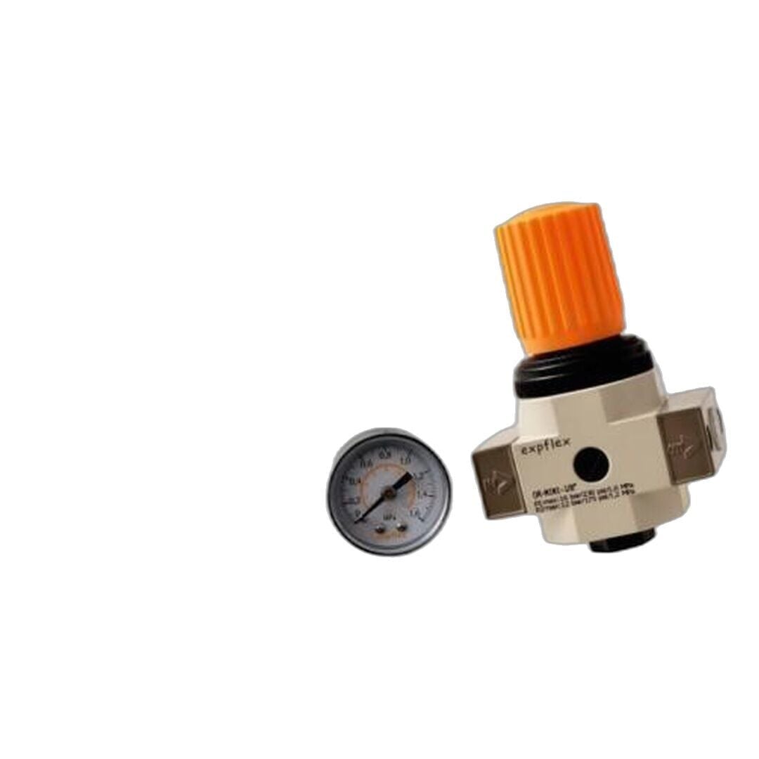 EXPFLEX OR-MINI 1/4 1/4 Regülatör+manometre 16 Bar