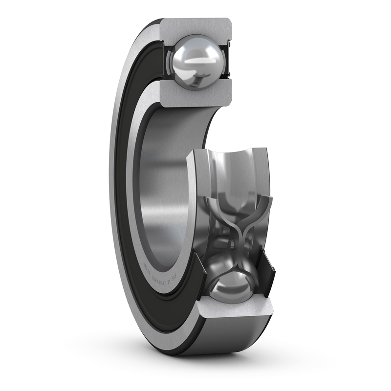 SKF W 634-2RS1 Sabit Bilyalı Rulmanlar (Dış Çap 16mm - Genişlik 5mm)