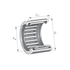 INA SCE1616-PP  Çekilmiş fincan iğneli rulman Rulman
