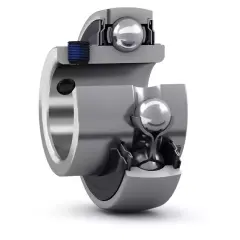 SKF UC308 Radyal Geçmeli Bilyalı Rulmanlar (Dış Çap 56.50mm - Genişlik 52mm)