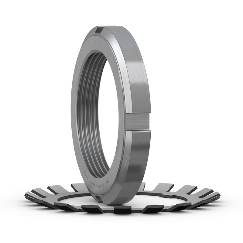 SKF AN24 Kilit Somunları (Dış Çap 155.70mm - Genişlik 20,90 mm)