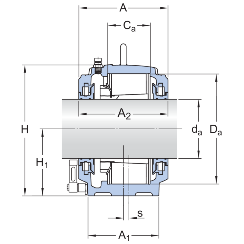 SKF SNL 3136 TURT Monteli Üniteler