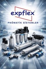 EXPFLEX PCT06-ZM8*1 1365-m8*1-06 Metal Yağlama Düz Rekor