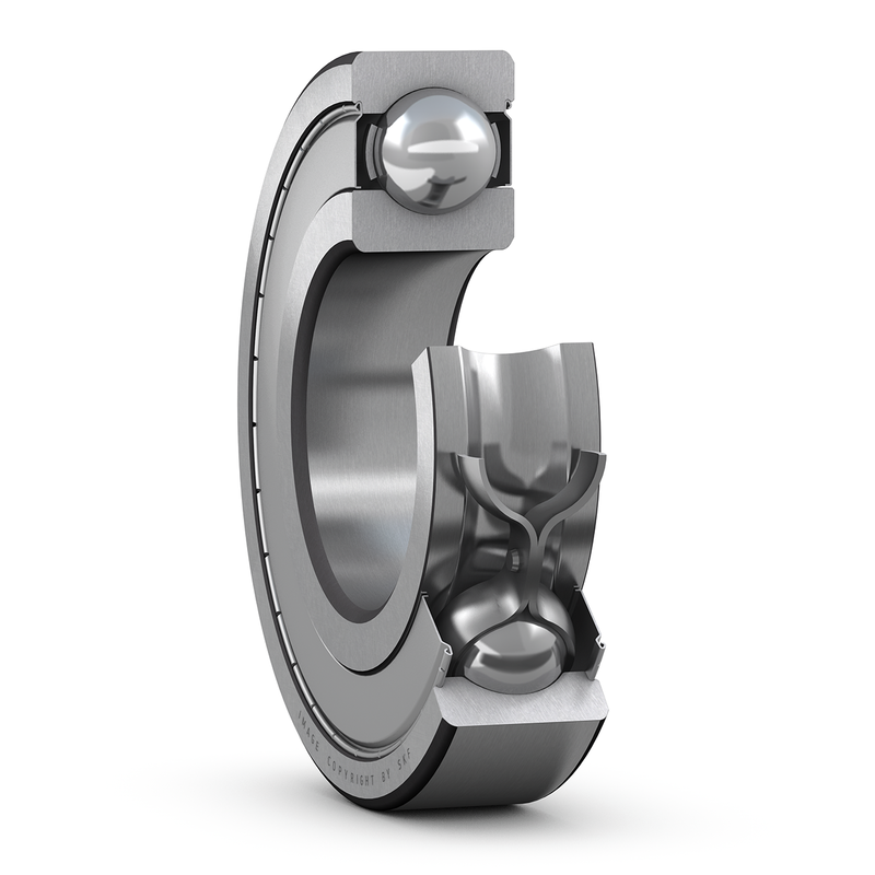 SKF 6317-2Z/C3 Sabit Bilyalı Rulmanlar (Dış Çap 180mm - Genişlik 41mm)