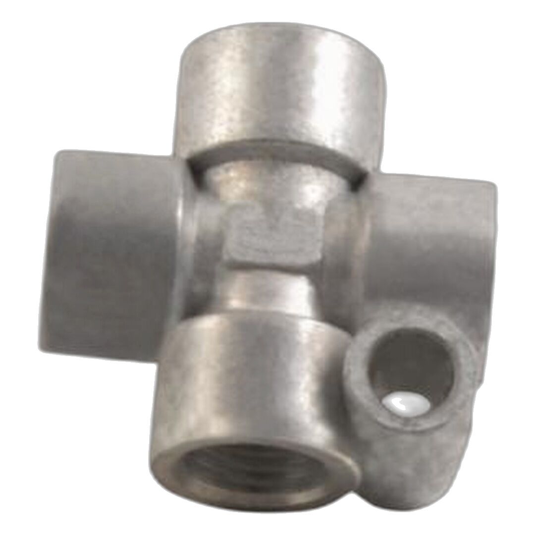 OXİM PFD Serisi Dörtlü Te (Kruva) M10 Yağlayıcı Bağlantı Elemanı PFD6