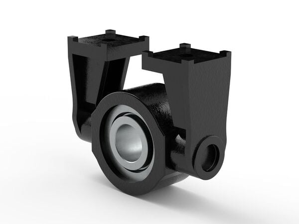 SKF PER.W214RSS51-TTUHG Tillage Trunnion Unit (TTU) with round bore and integral sealing