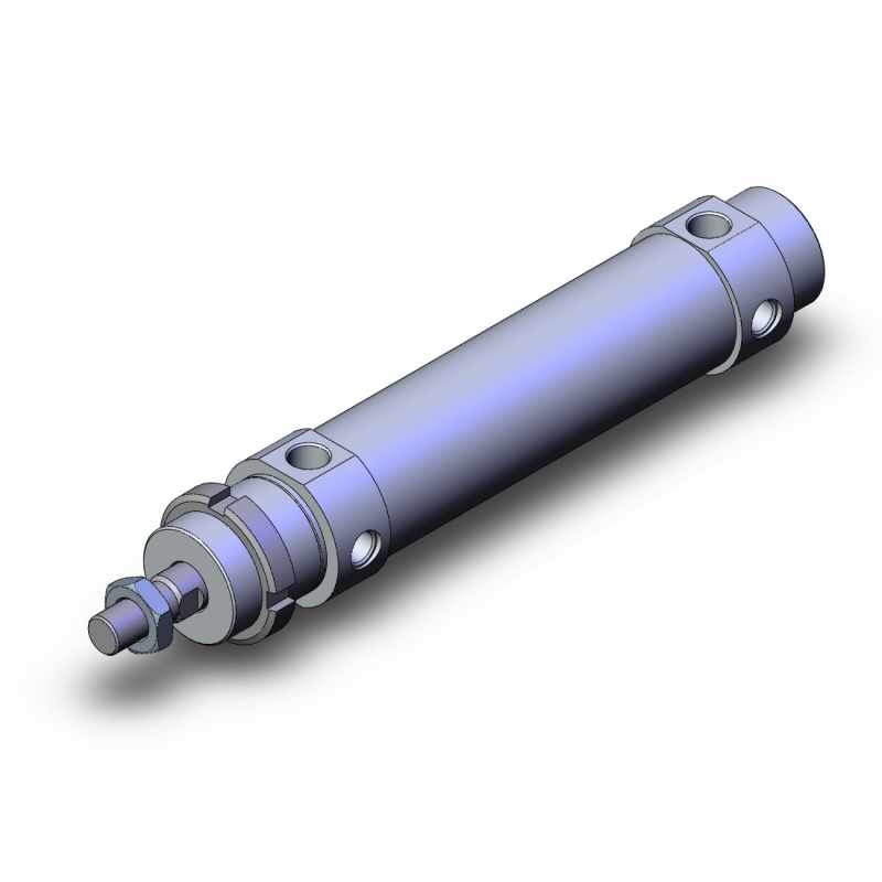 SMC C75 Yuvarlak Gövdeli Silindir Ø76mm C76E32-80