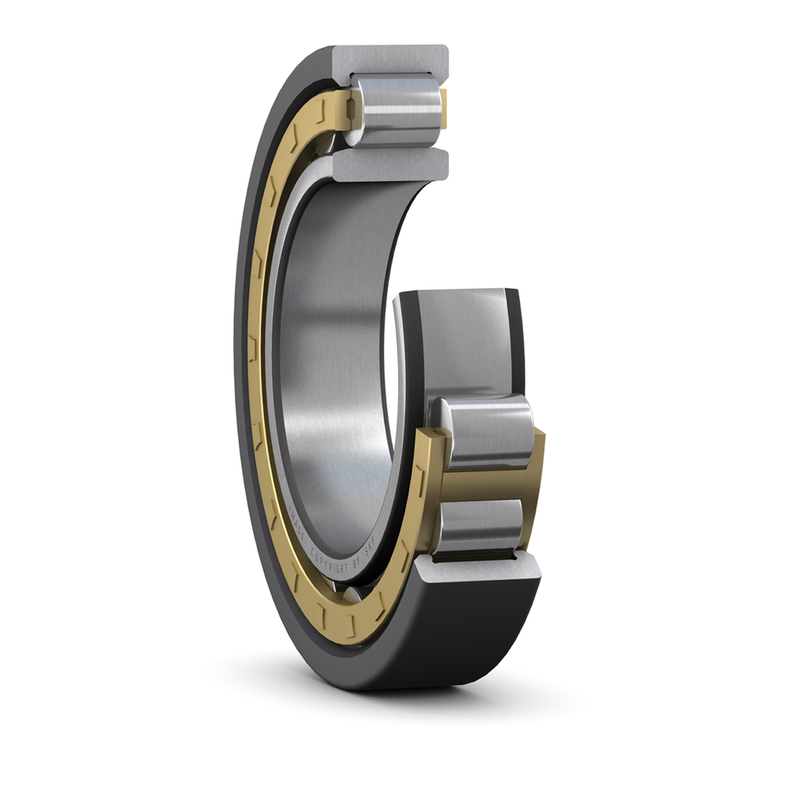 SKF NU 1022 M/C3-VA3091 Silindirik Makaralı Rulmanlar (Dış Çap 170mm - Genişlik 28mm)