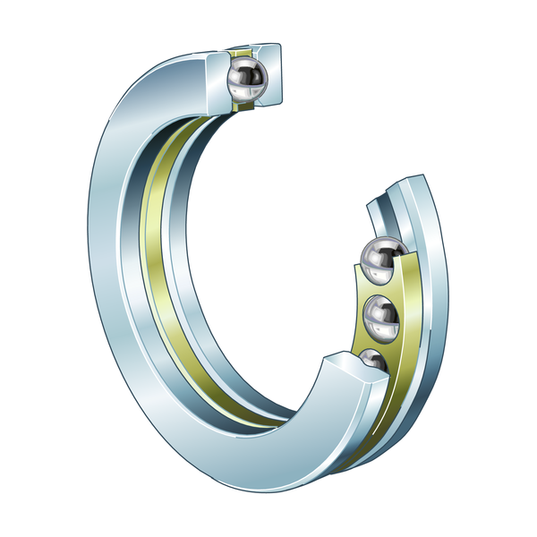 FAG 51172-MP  Eksenel sabit bilyalı rulmanlar