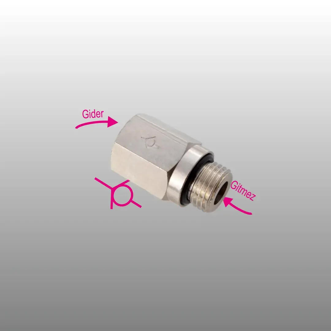 EXPFLEX IPCVFG02-02B 1423-1/4-1/4 Dişli Tip Çekli Diş Taraf''tan Gitmez