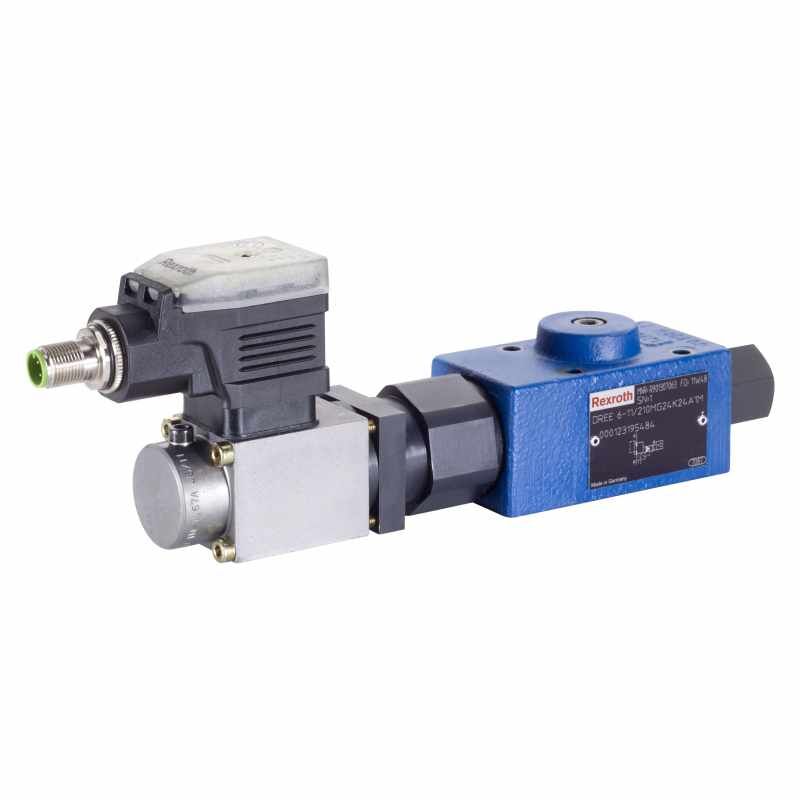 Rexroth R901252637 Oransal, yüksek tepkili ve servo valfler Oransal basınç kontrol valfleri