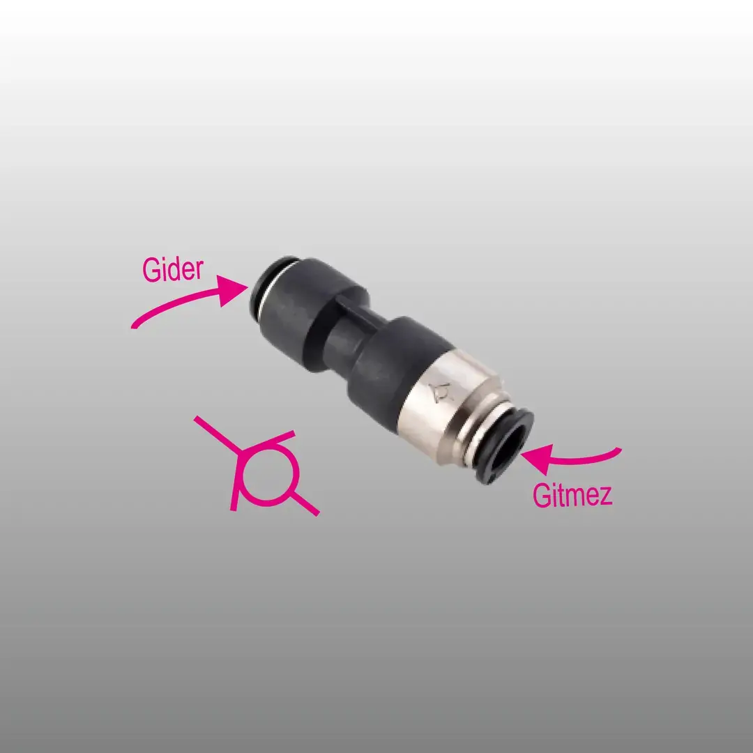 EXPFLEX IPCVU04 1422 4mm Çekli Düz Nipel