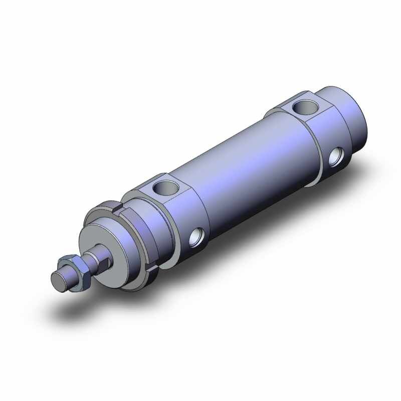 SMC C75 Yuvarlak Gövdeli Silindir Ø76mm C76E40-40