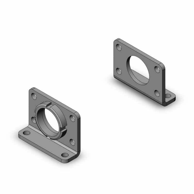 SMC C75 Yuvarlak Gövdeli Silindir Ø76mm C76F32B