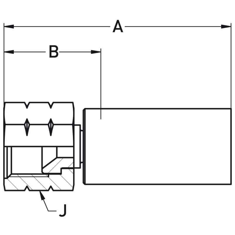 Parker Hannifin 1068X-6-04 Hidrolik Aksesuar