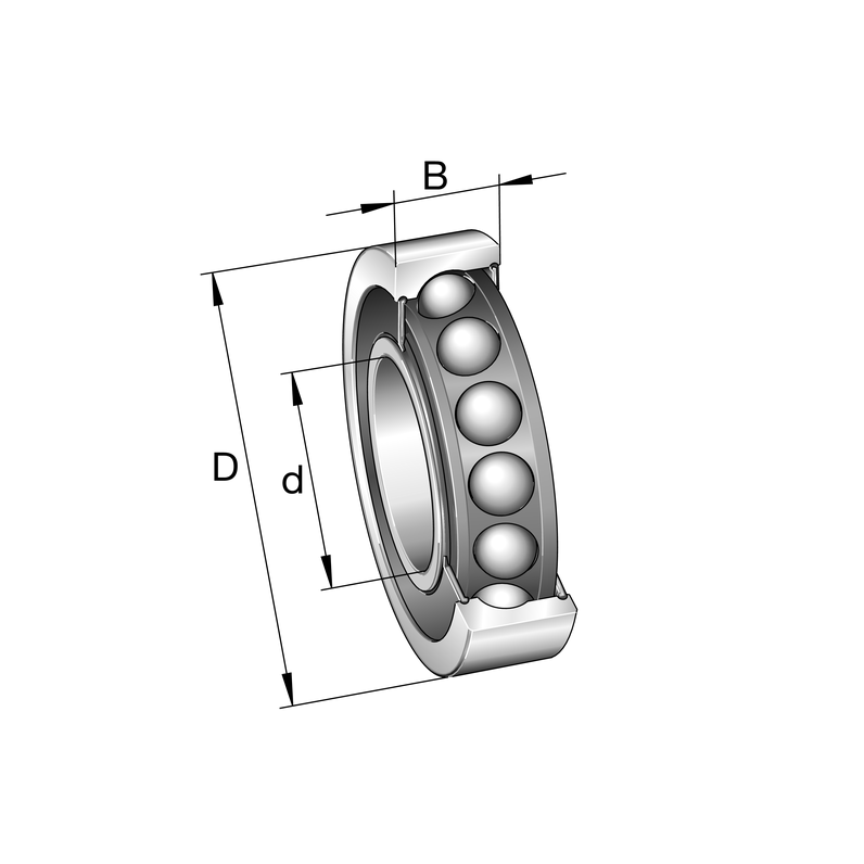 FAG HCS7000-E-T-P4S-UL  Eğik Bilyalı Rulman