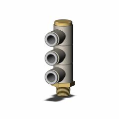 SMC Pnömatik Hızlı Bağlantı 06mm KQ2VT06-01AS