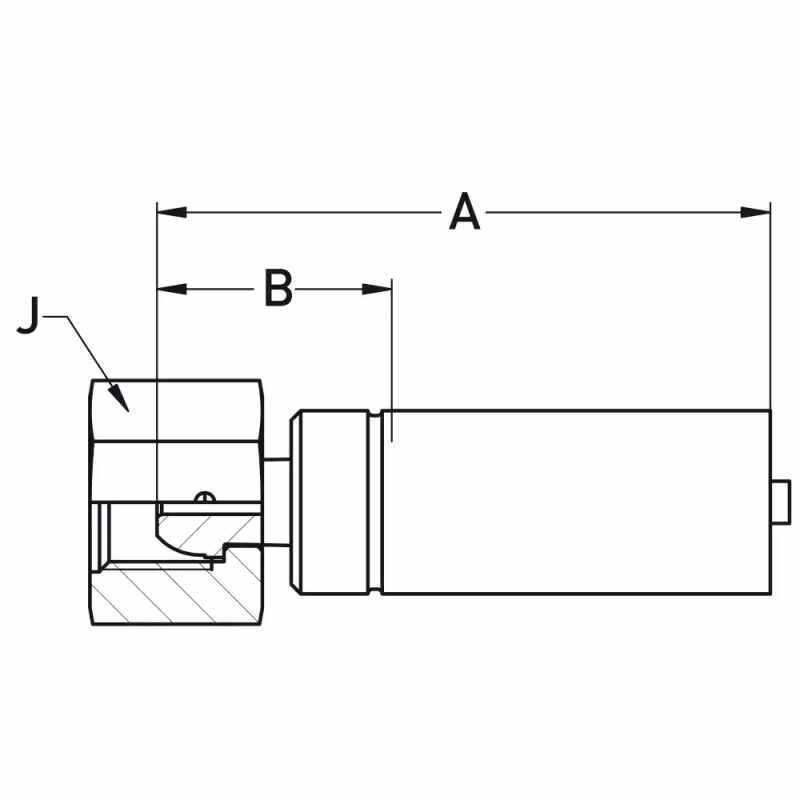 Parker Hannifin 1C35X-8-03 Hidrolik Aksesuar