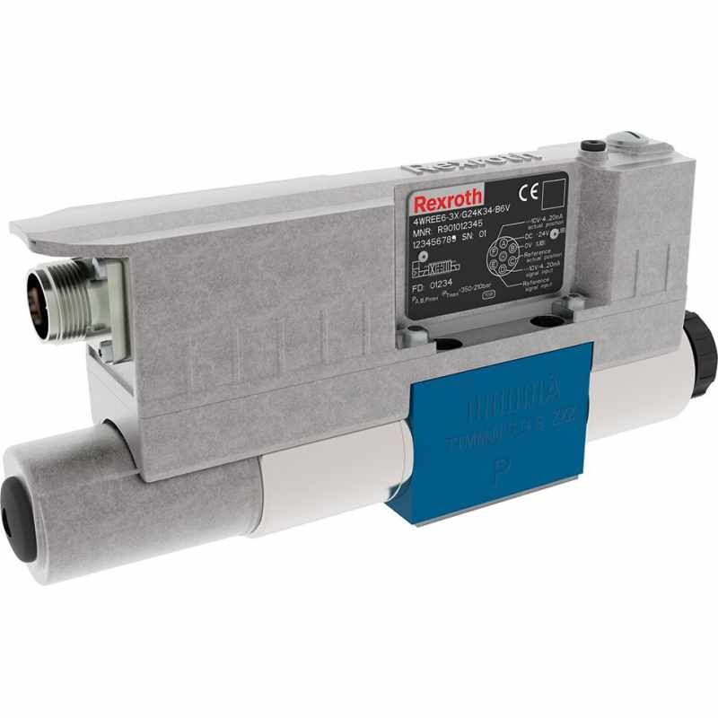 Rexroth R901524615 Oransal, yüksek tepkili ve servo valfler Oransal yön valfleri