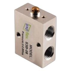 EXPFLEX S3B-06 1/8'' 3/2 Pimli 1/8'' 3-2 Pnömatik Valf S3B-06
