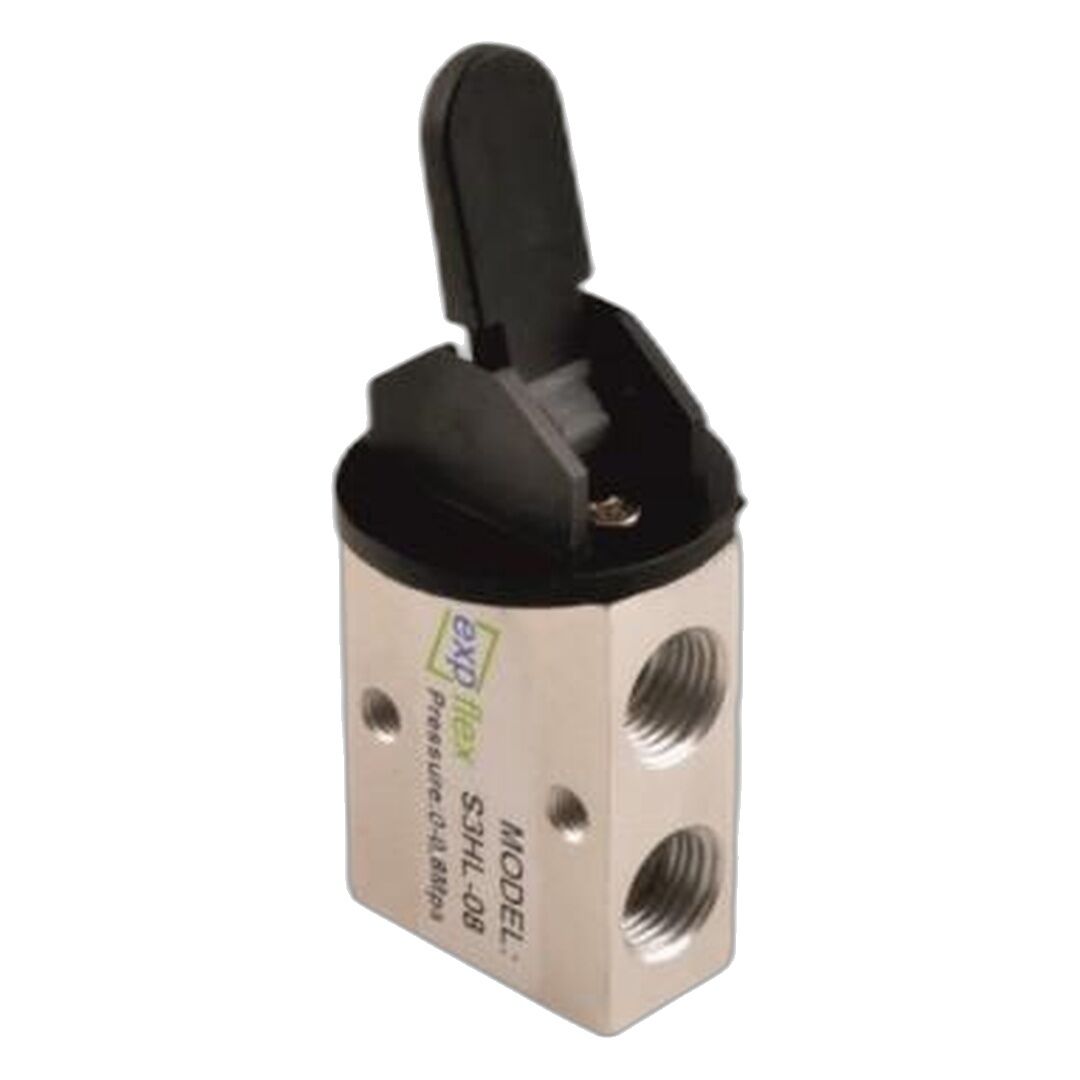 EXPFLEX S3HL-08 1/4'' 3/2 Mandallı 1/4'' 3-2 Pnömatik Valf S3HL-08