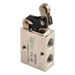 EXPFLEX S3L-06 1/8'' 3/2 Mafsal Makaralı 1/8'' 3-2 Pnömatik Valf S3L-06