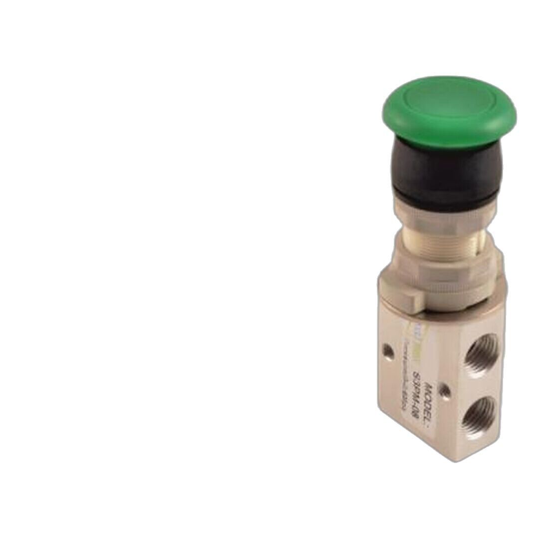 EXPFLEX S3PM-06 1/8 3-2 Mantar Buton Valf Yaylı