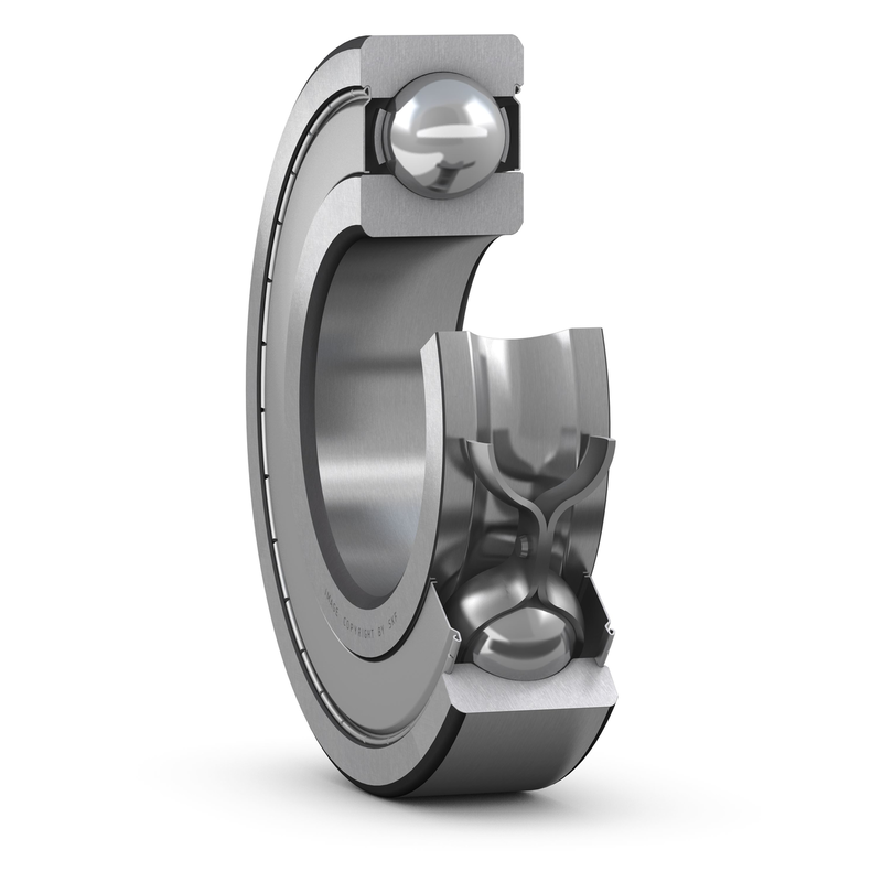 SKF 626-2Z/C3 VT127 Sabit Bilyalı Rulmanlar (Dış Çap 19mm - Genişlik 6mm)