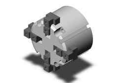 EXPFLEX MHS 4-63D Dört Ayaklı Mini Tutucu Grıpper