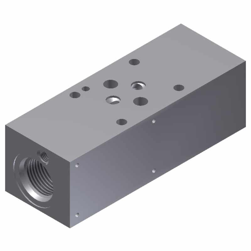 Parker Hannifin BD03-DDX-A Manifold ve Plaka