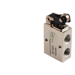 EXPFLEX S3R-08'' 1/4 3/2 Makaralı 1/4'' 3-2 Pnömatik Valf S3R-08