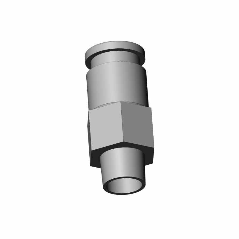 SMC Kqg Paslanmaz Çelik Bağlantı Elemanı 08mm KQG2H08-01S